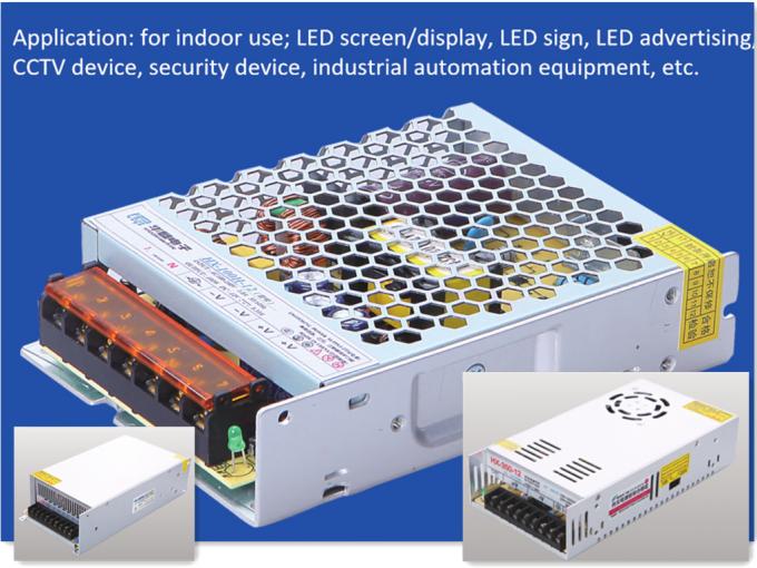 5A एलईडी लाइट पावर सप्लाई IP20 इंडोर 12V 60W LED ड्राइवर IEC60950 0